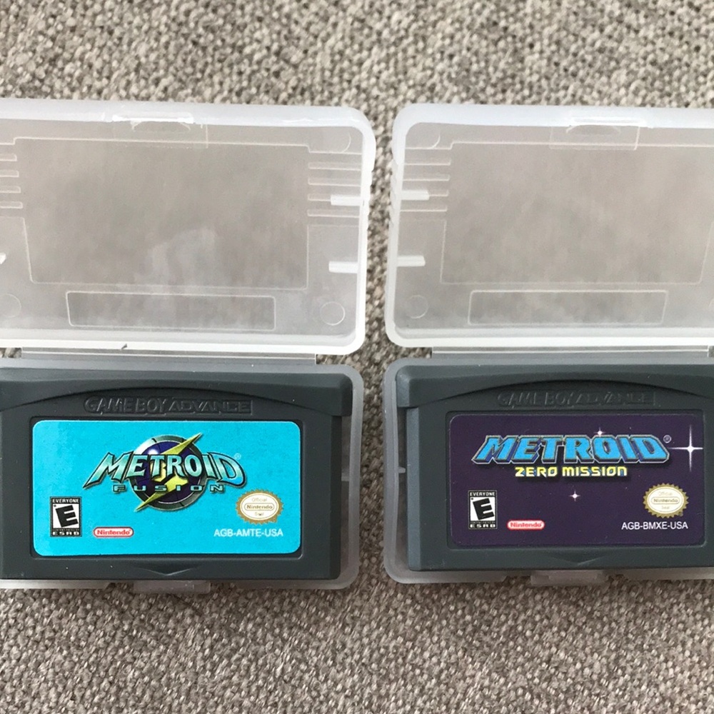 Metroid zero mission and fusion